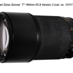 Carl Zeiss Sonnar T 180mm f/2.8 C/Y