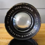Ross London 5 in (127mm) f/4 patent Wide Angle xpres E.M.I. ref. 14a/843 (14a/1101)