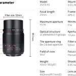 7Artisans 25mm f/0.95