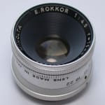 Minolta E.Rokkor 75mm f/4.5