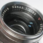 Schneider-Kreuznach Xenon 80mm f/2
