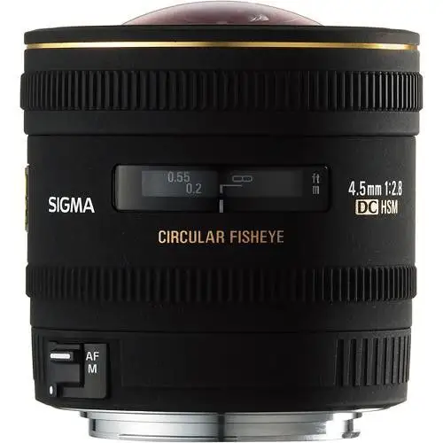 Sigma 4.5mm f/2.8 Fisheye EX DC HSM Circular