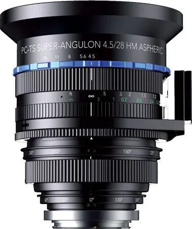 Schneider-Kreuznach PC-TS Super-Angulon 28mm f/4.5 HM Aspheric