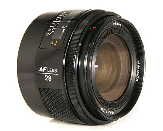 Minolta AF 28mm f/2