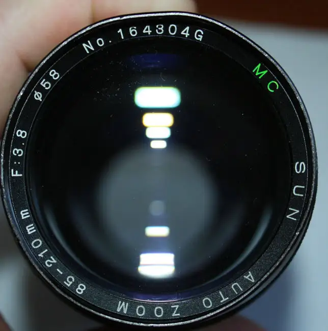 Sun 85-210mm f/3.8 Auto Zoom MC