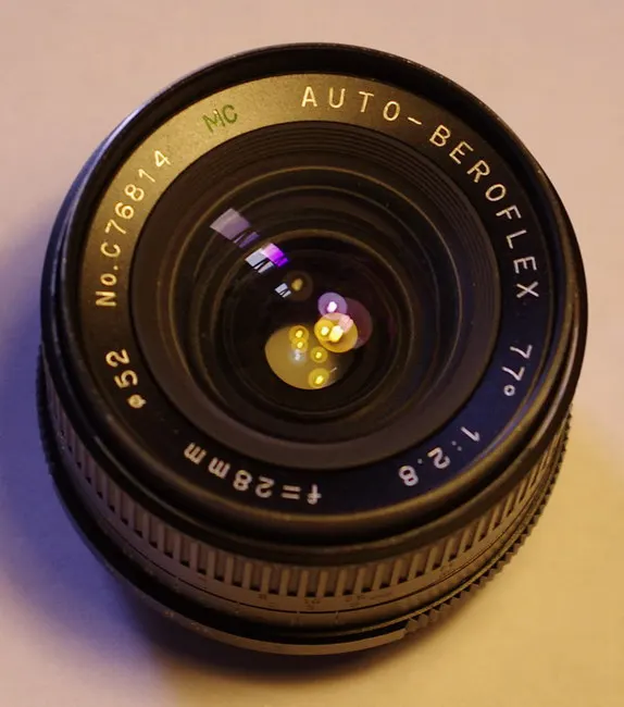 Beroflex 28mm f/2.8 MC Auto