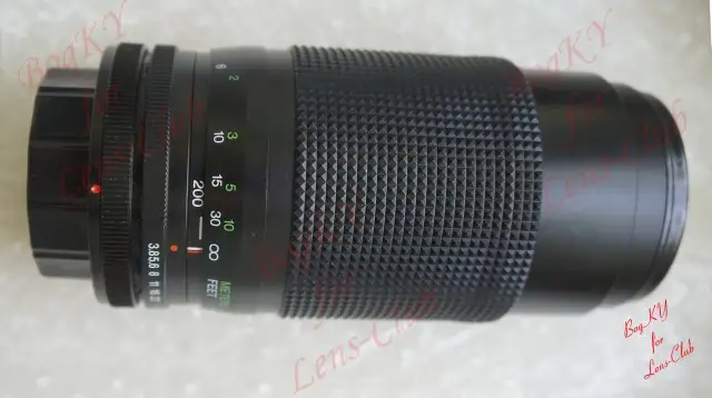 Vivitar 70-200mm f/3.8 MC