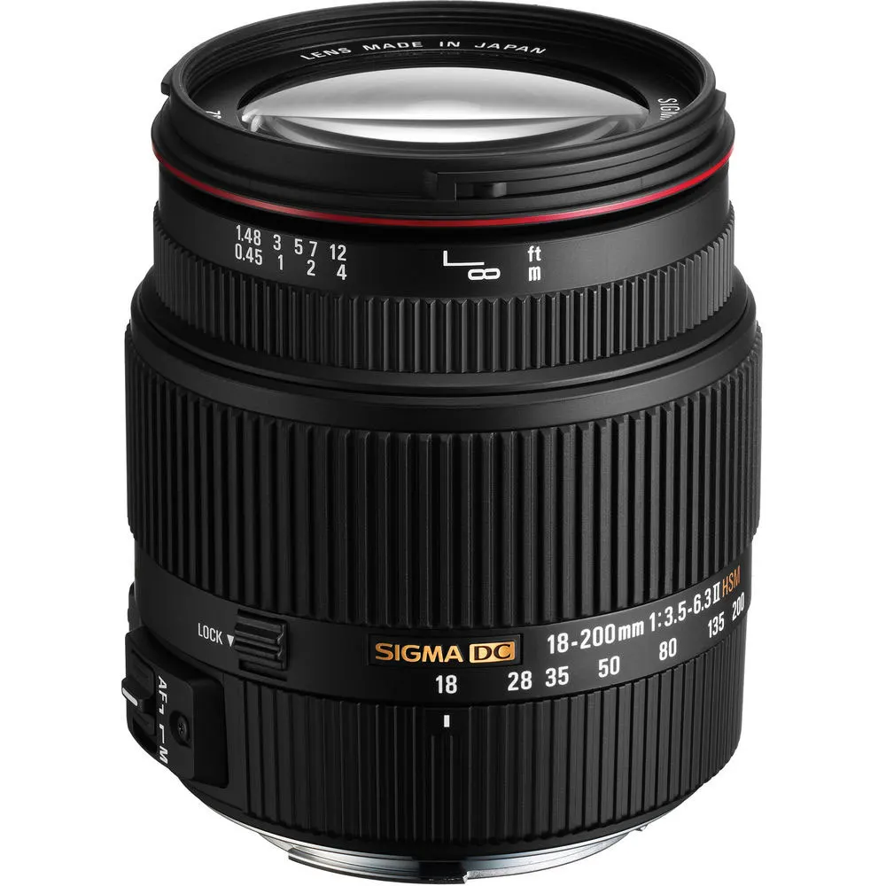 Sigma 18-200mm f/3.5-6.3 II DC HSM