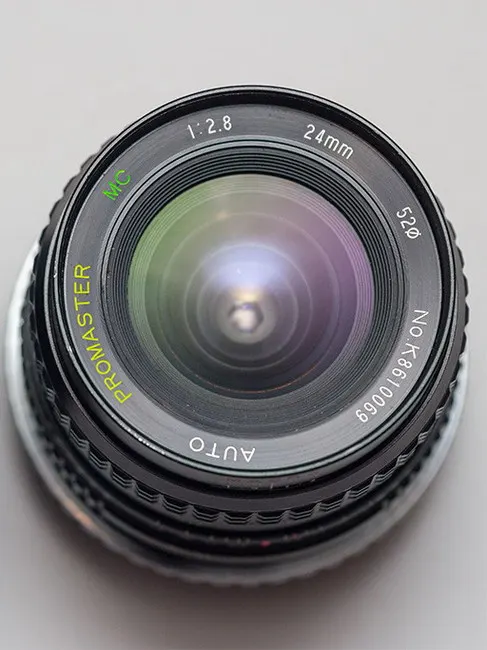 Promaster 24mm f/2.8 MC Auto