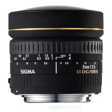 Sigma AF 8mm f/3.5 EX DG Circular Fisheye