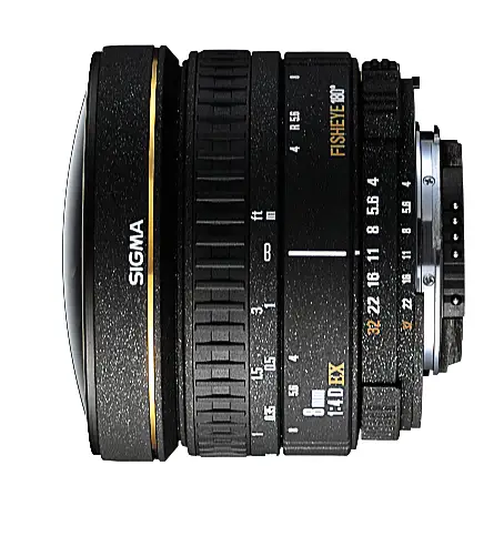 Sigma AF 8mm f/4 EX Fisheye