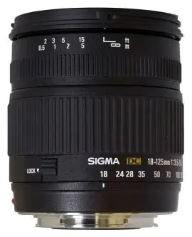 Sigma AF 18-125mm f/3.5-5.6 DC