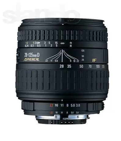 Sigma AF 28-135mm f/3.8-5.6 Aspherical IF Macro