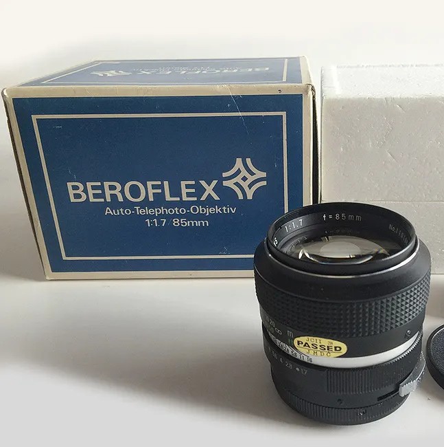 Beroflex 85mm f/1.7 auto