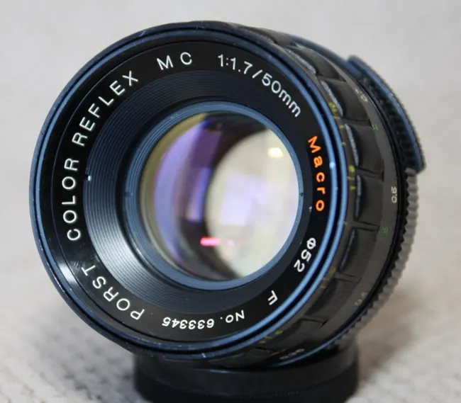 Porst Color Reflex 50mm f/1.7 MC Macro F