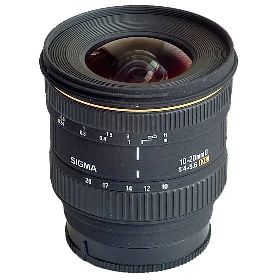 Sigma 10-20mm f/4-5.6 EX DC