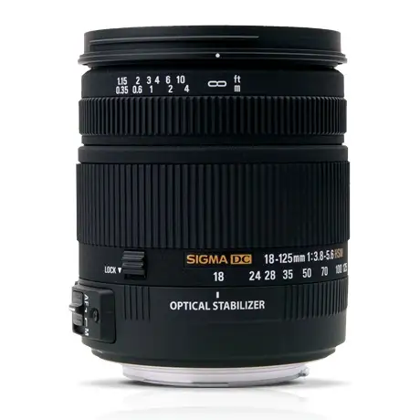 Sigma DC 18-125mm f/3.8-5.6 OS HSM