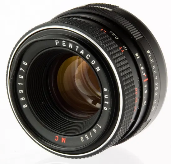 Pentacon auto 50mm f/1.8 MC