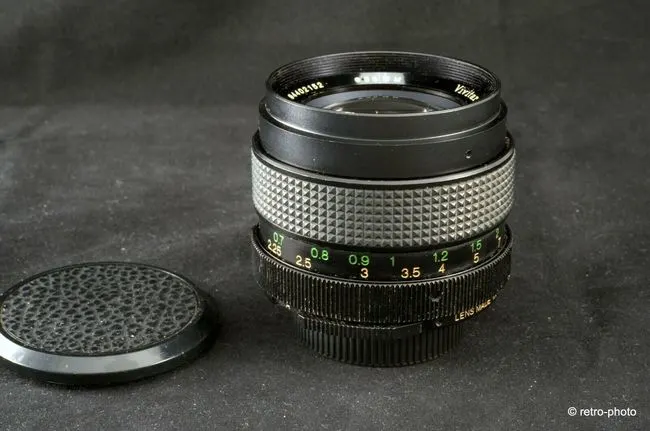 Vivitar 55mm f/1.4 Auto