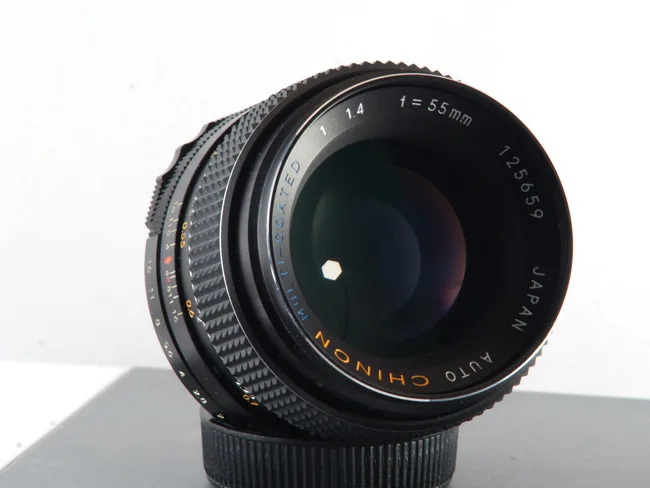 Chinon 55mm f/1.4 MC Auto