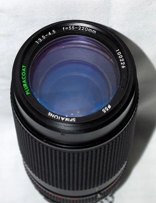 Spiratone Pluracoat 55-220mm f/3.5-4.5