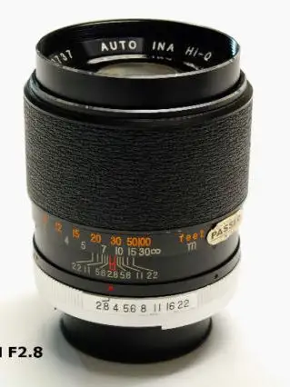 Ina Hi-Q 135mm f/2.8 Telephoto Auto