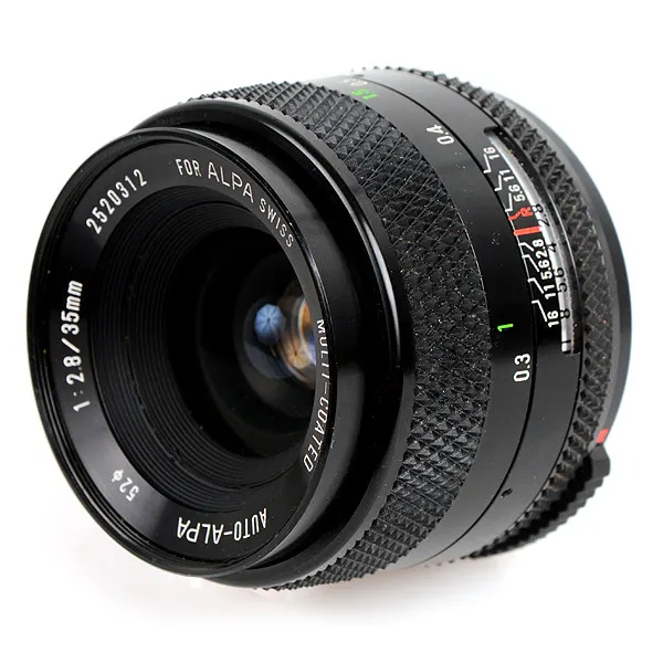 Alpa Multi-Coated Auto-Alpa 35mm f/2.8