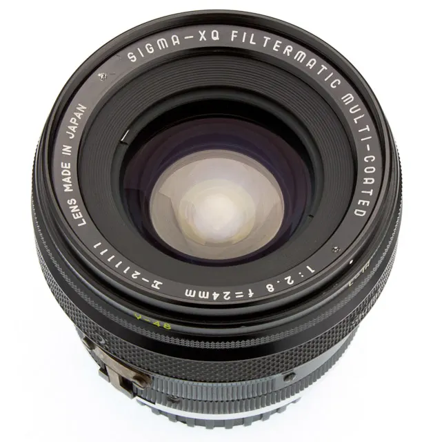 Sigma-XQ MF Filtermatic 24mm f/2.8 Multi-Coated