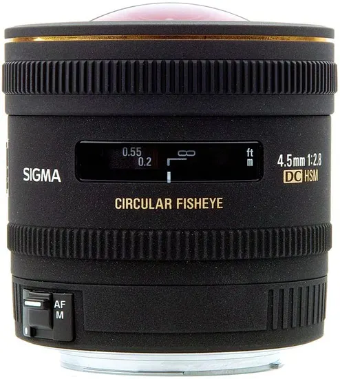 Sigma AF 4.5mm f/2.8 EX DC Circular Fisheye HSM