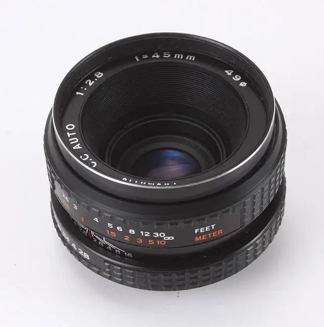 Promatic C.C. 45mm f/2.8 Auto