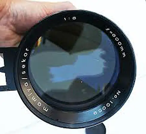 Mamiya-Sekor SX 600mm f/8