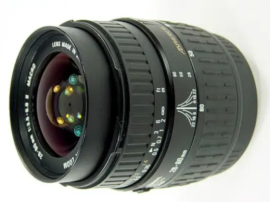 Sigma 28-80mm f / 3.5-5.6 II Aspherical MINI ZOOM Macro
