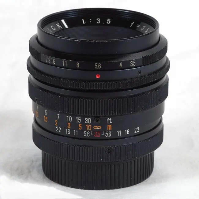 Weltblick 35mm f/3.5 (6 blades)