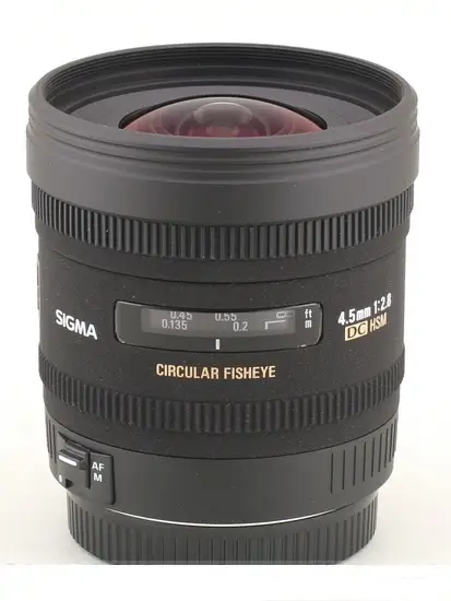Sigma DC 4.5mm f/2.8 EX HSM Fisheye