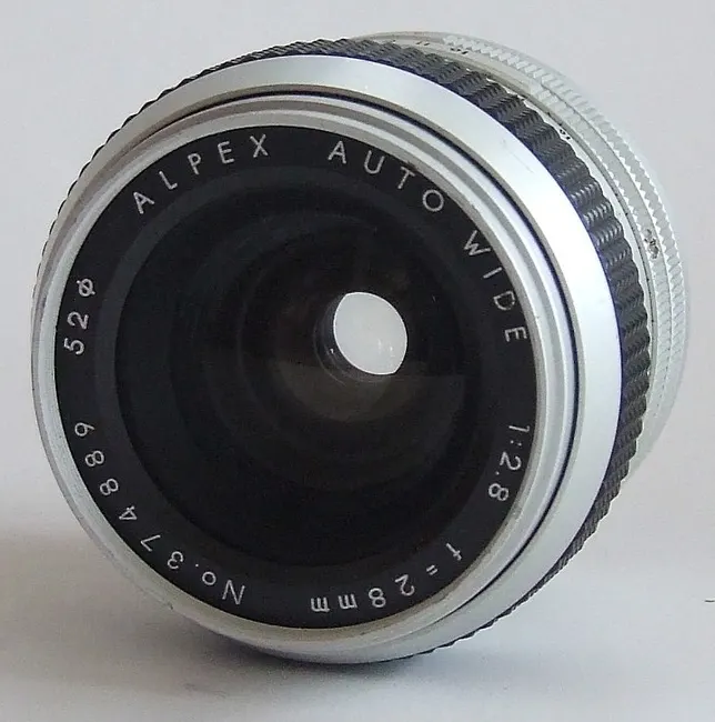 Alpex 28mm f/2.8 Auto Wide