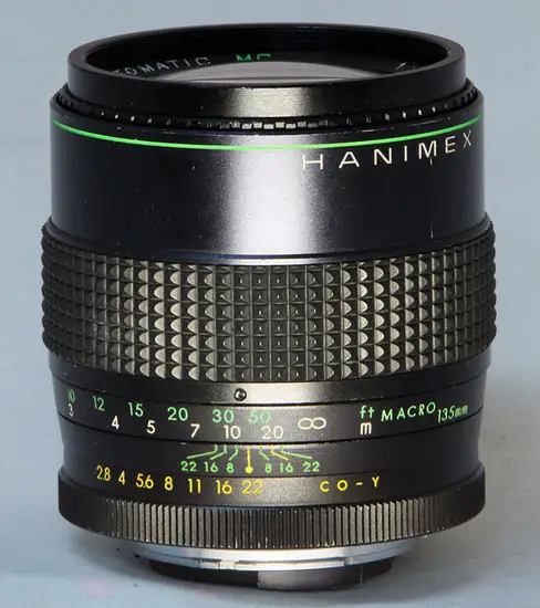 Hanimex MC 135mm f/2.8