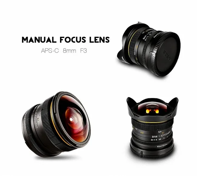 Kamlan 8mm f/3.0 Fisheye