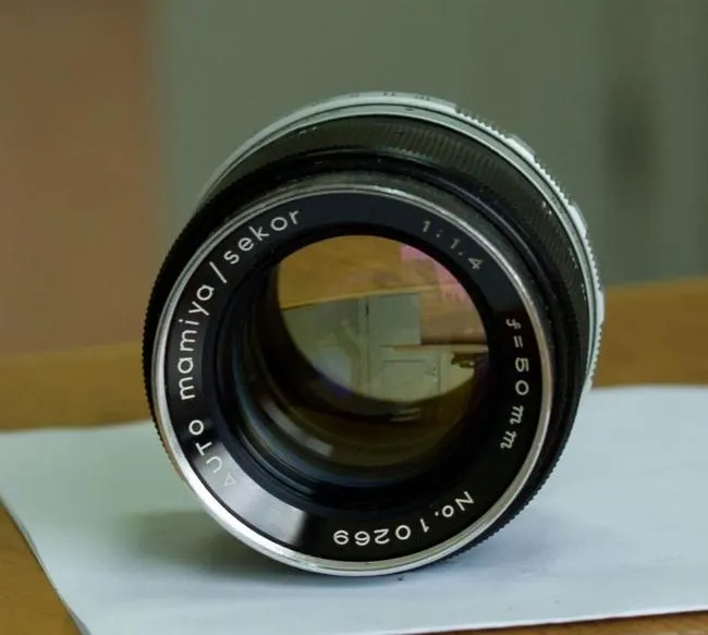 Mamiya-Sekor 50mm f/1.4 Auto