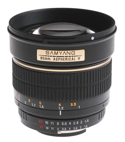 Samyang 85mm f/1.4 Aspherical IF