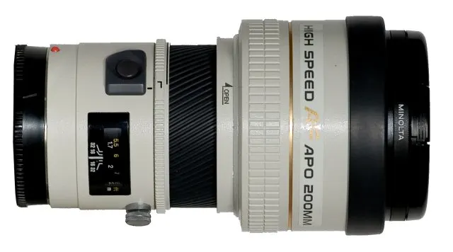 Minolta AF 200mm f/2.8 G APO HS