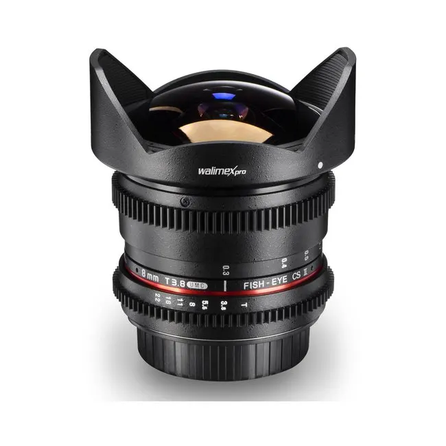 Walimex pro 8mm T 3.8 Fisheye CS II UMC