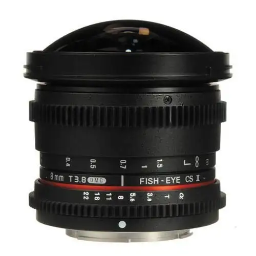 Bower 8mm T/ 3.8 UMC Fisheye CS II