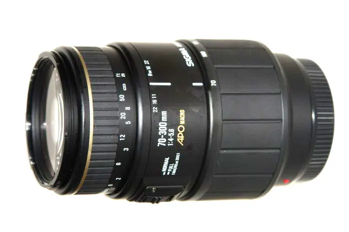 Sigma 70-300 f/4-5.6 APO macro