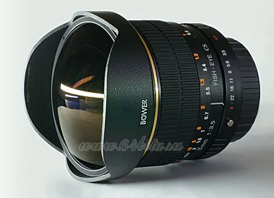 Bower 8mm f/3.5 Fish-Eye CS