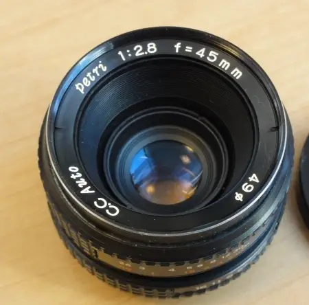 Petri 45mm f/2.8 C.C Auto