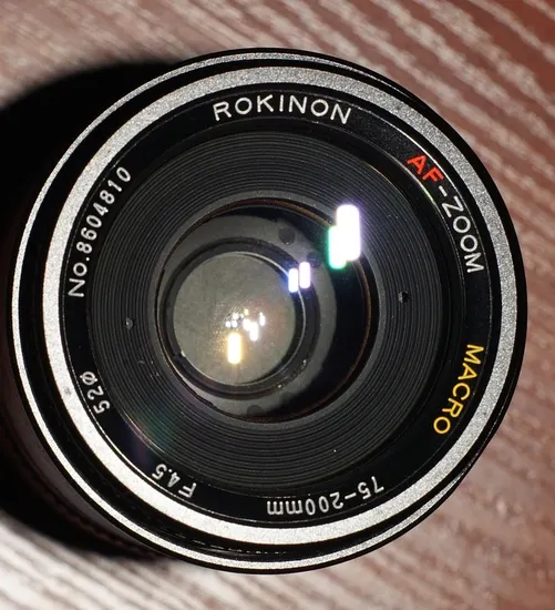 Rokinon AF-Zoom 75-200mm f/4.5 Macro