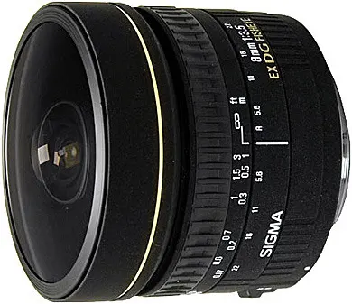 Sigma DG 8mm f/3.5 EX Fisheye