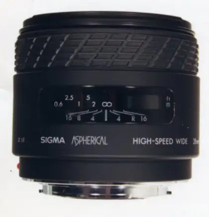 Sigma AF 28mm f/1.8 Aspherical