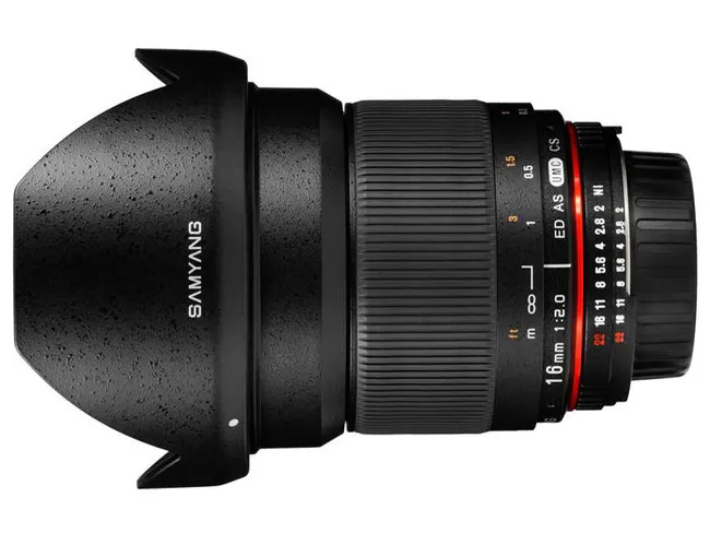 Samyang 16mm f/2.0 ED AS UMC CS
