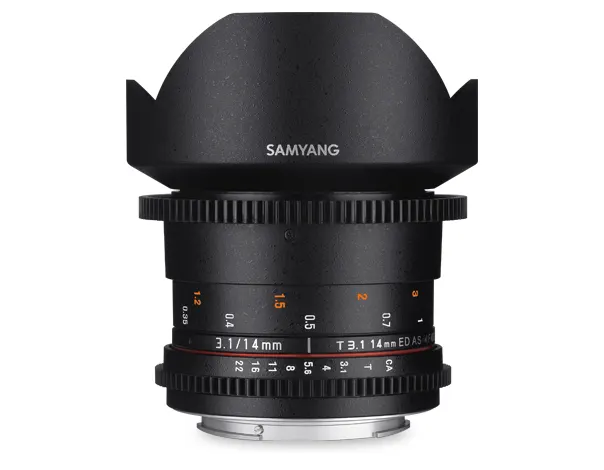 Samyang 14mm T/ 3.1 VDSLR ED AS IF UMC II